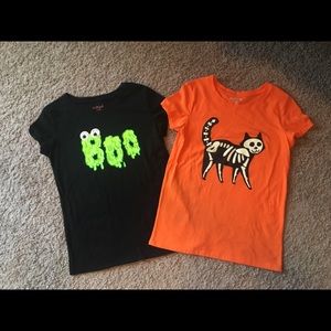 Girls Size L 10/12 Halloween T’s